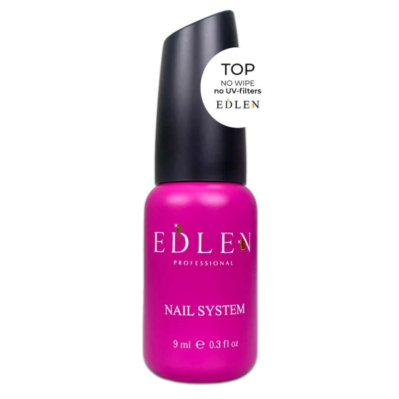 EDLEN Top Coat No wipe withOUT UV-filters, 9 ml