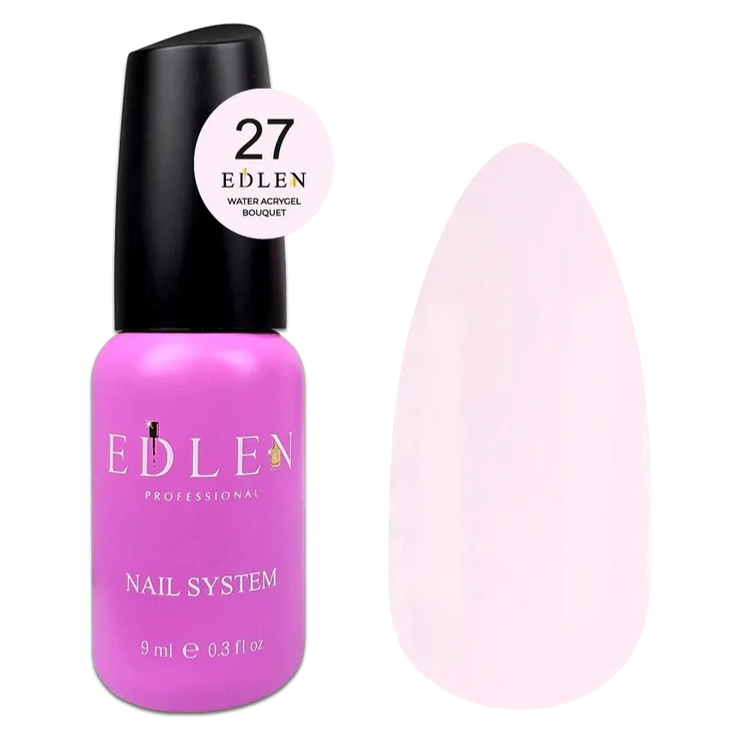 EDLEN Water Acrygel Bouquet #27, 9 ml