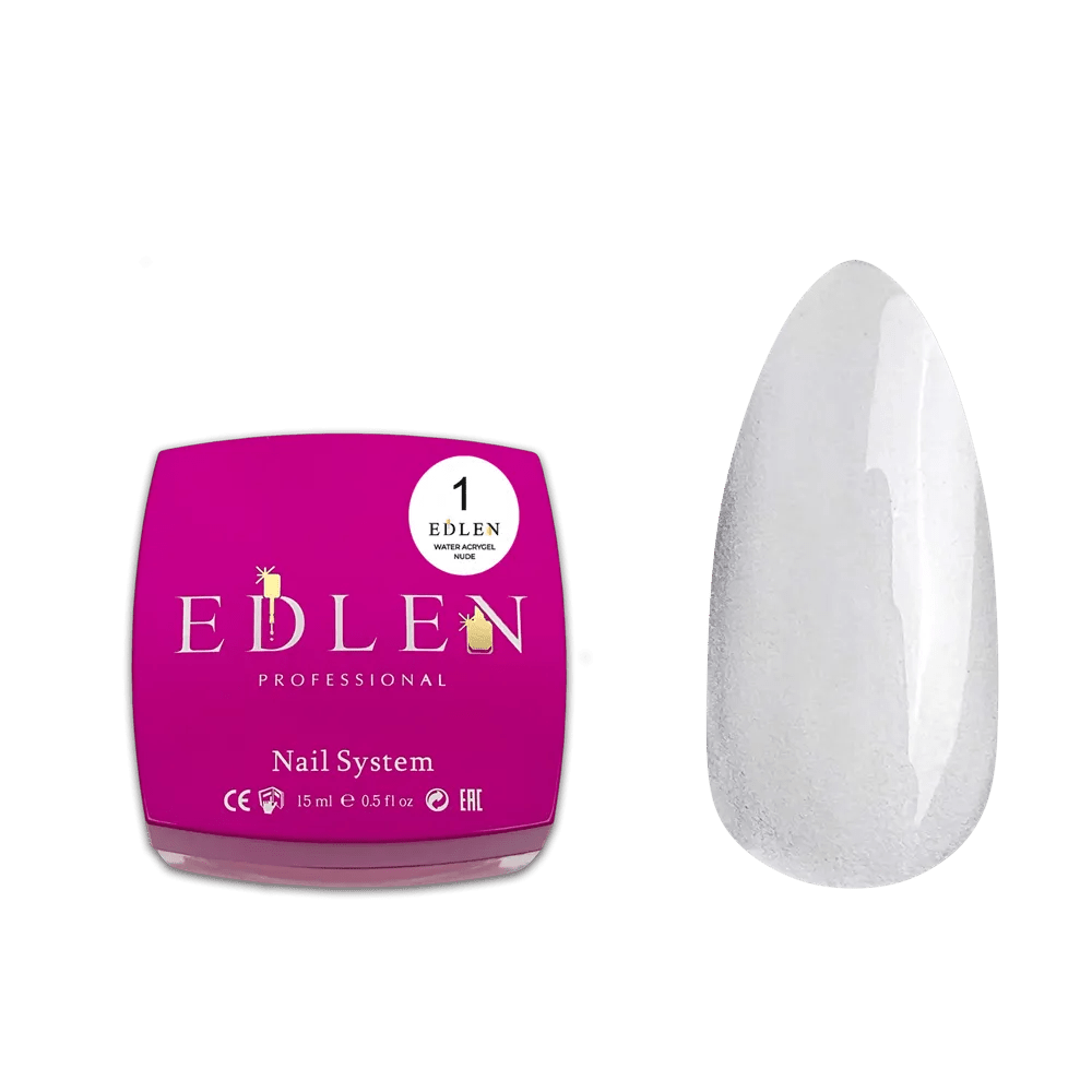 EDLEN Water Acrygel Nude 01 - Level Up Beauty Supply