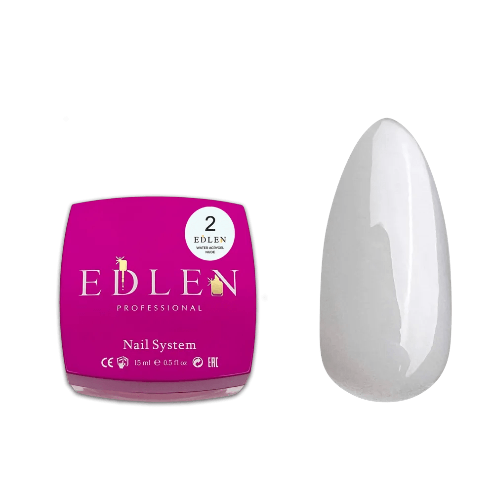 EDLEN Water Acrygel Nude 02 - Level Up Beauty Supply