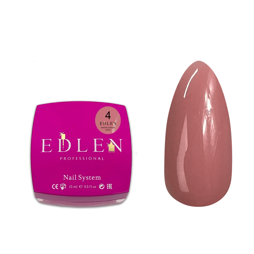 EDLEN Water Acrygel Nude 04 - Level Up Beauty Supply