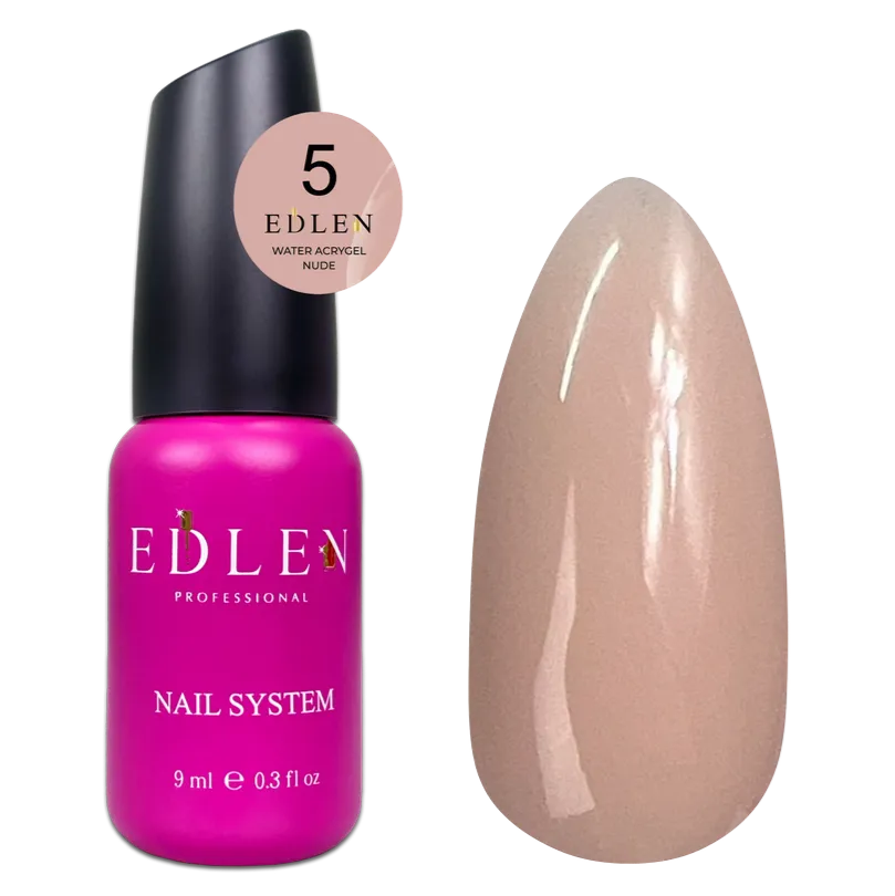 EDLEN Water Acrygel Nude #05, 9 ml