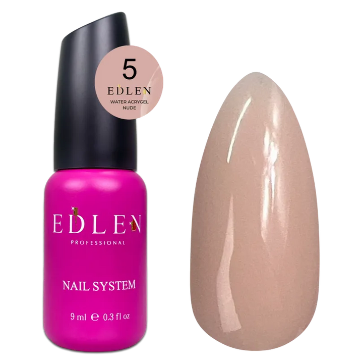 EDLEN Water Acrygel Nude #05, 9 ml