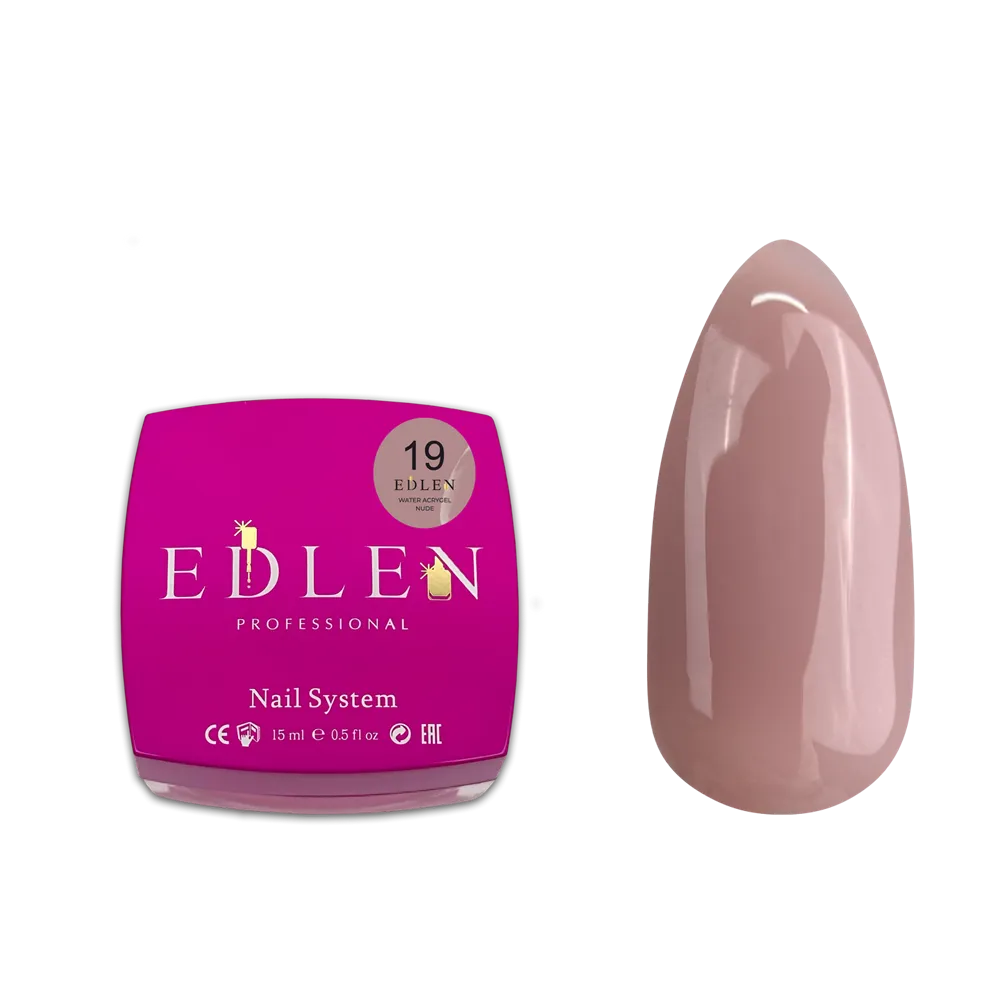 EDLEN Water Acrygel Nude #19