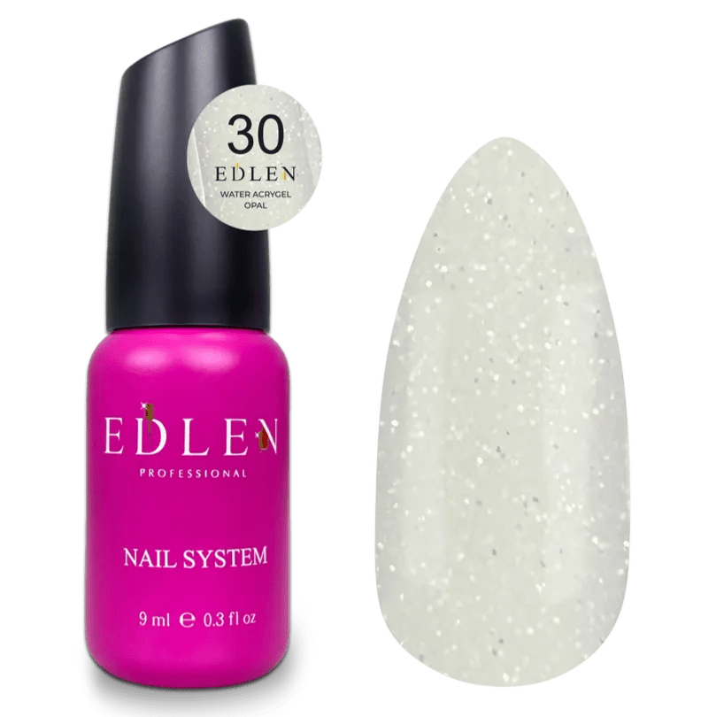 EDLEN Water Acrygel Opal 30, 9 ml - Level Up Beauty Supply