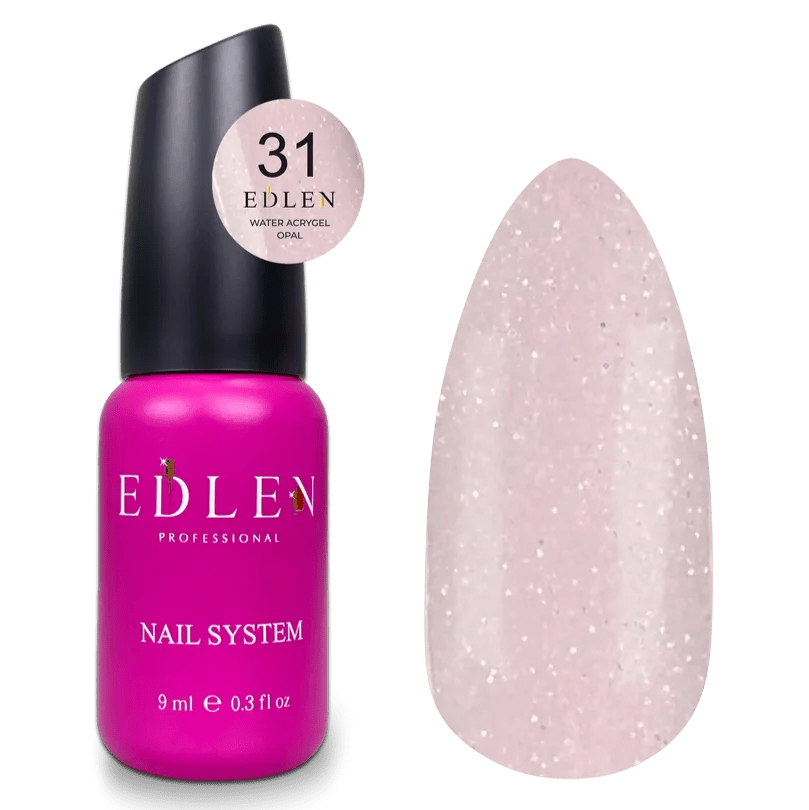 EDLEN Water Acrygel Opal 31, 9 ml - Level Up Beauty Supply