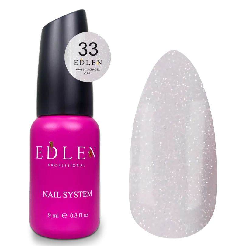 EDLEN Water Acrygel Opal #33, 9 ml