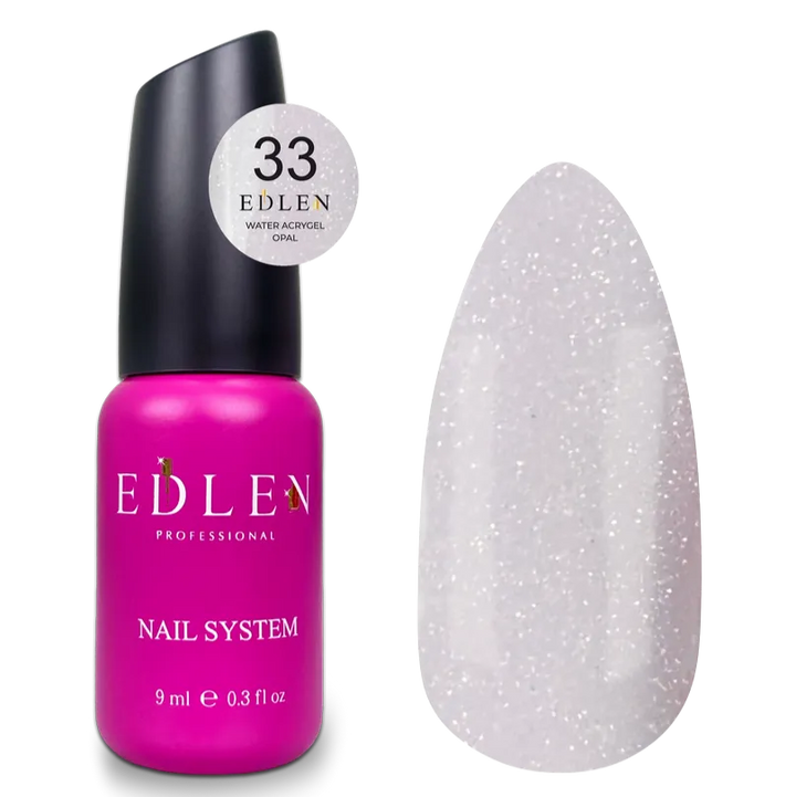 EDLEN Water Acrygel Opal #33, 9 ml