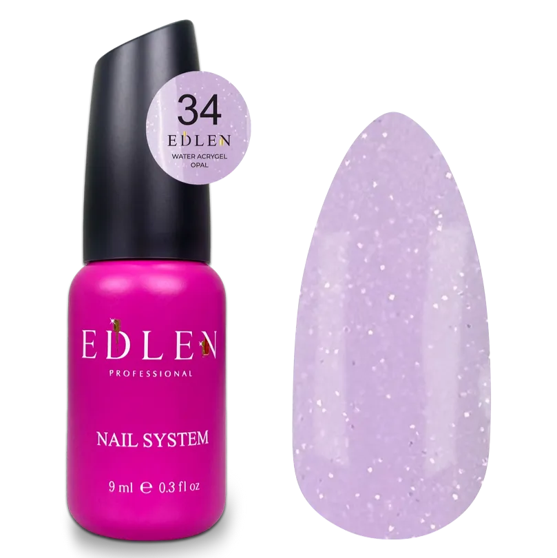 EDLEN Water Acrygel Opal #34, 9 ml