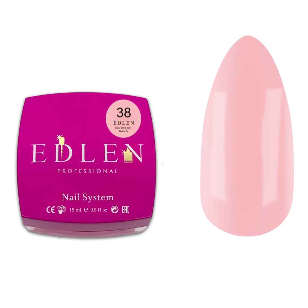 EDLEN Builder Gel Butterfly 38 - Level Up Beauty Supply