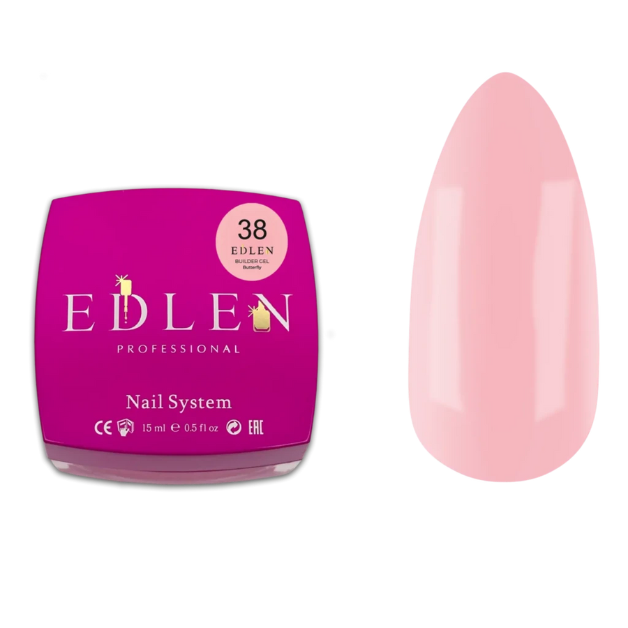 EDLEN Builder Gel Butterfly 38 - Level Up Beauty Supply