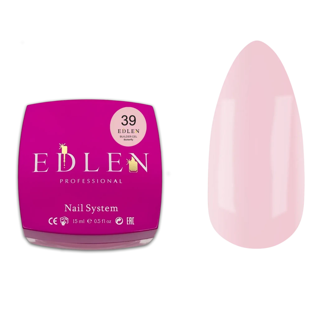 EDLEN Builder Gel Butterfly 39 - Level Up Beauty Supply