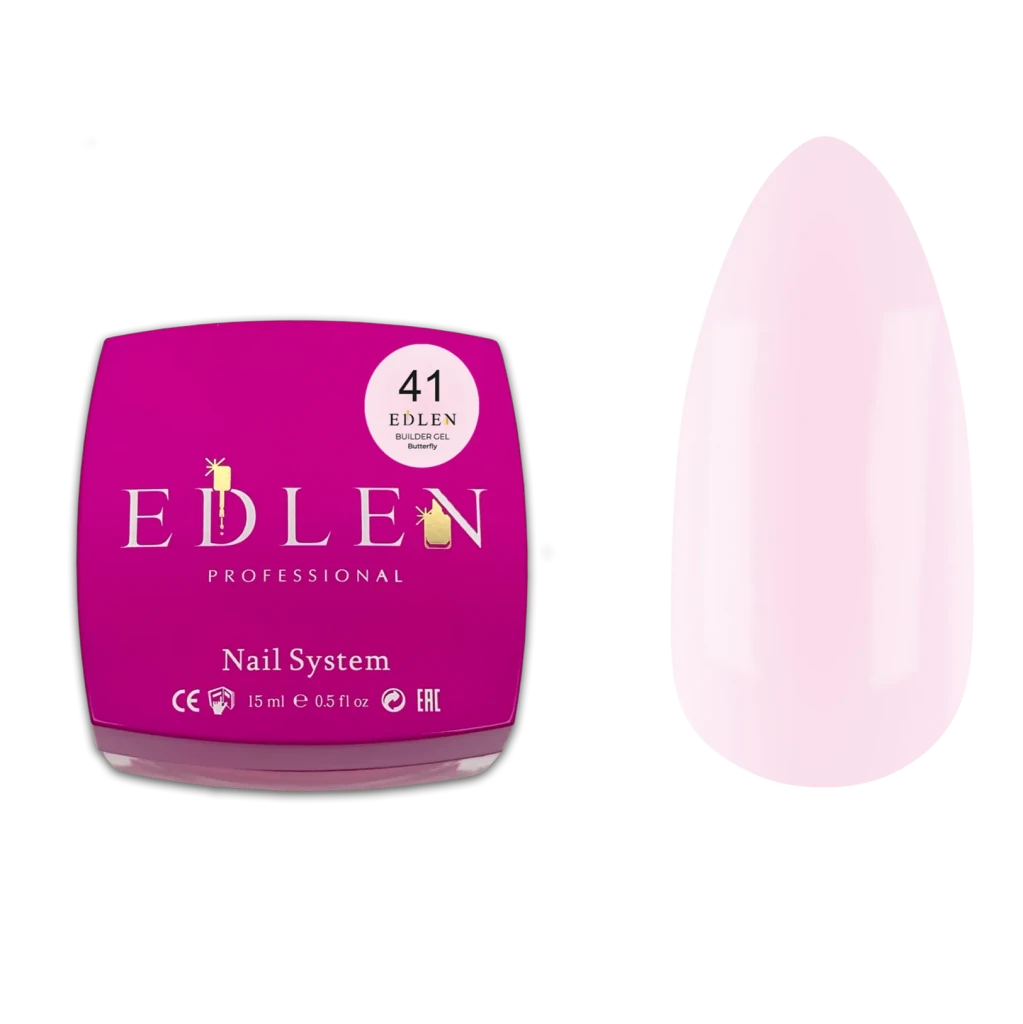 EDLEN Builder Gel Butterfly 41 - Level Up Beauty Supply