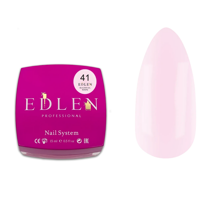 EDLEN Builder Gel Butterfly 41 - Level Up Beauty Supply