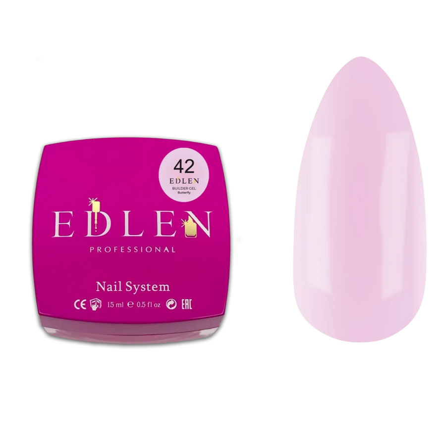 EDLEN Builder Gel Butterfly 42 - Level Up Beauty Supply