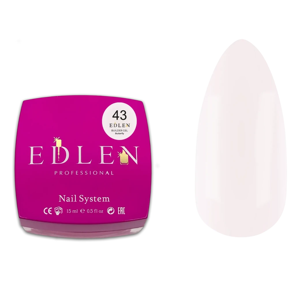 EDLEN Builder Gel Butterfly 43 - Level Up Beauty Supply