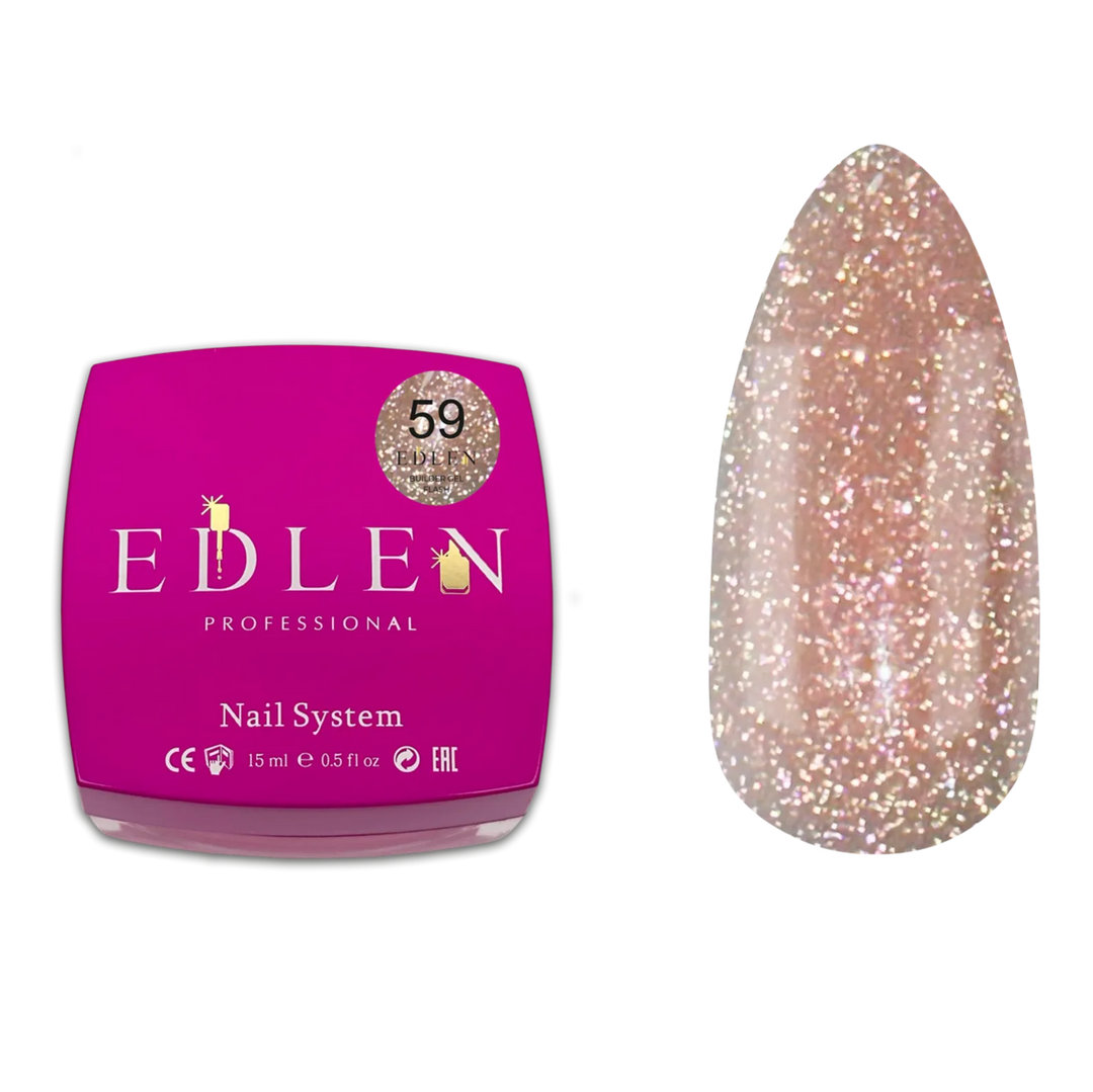 EDLEN Builder Gel Flash #59, 15 ml