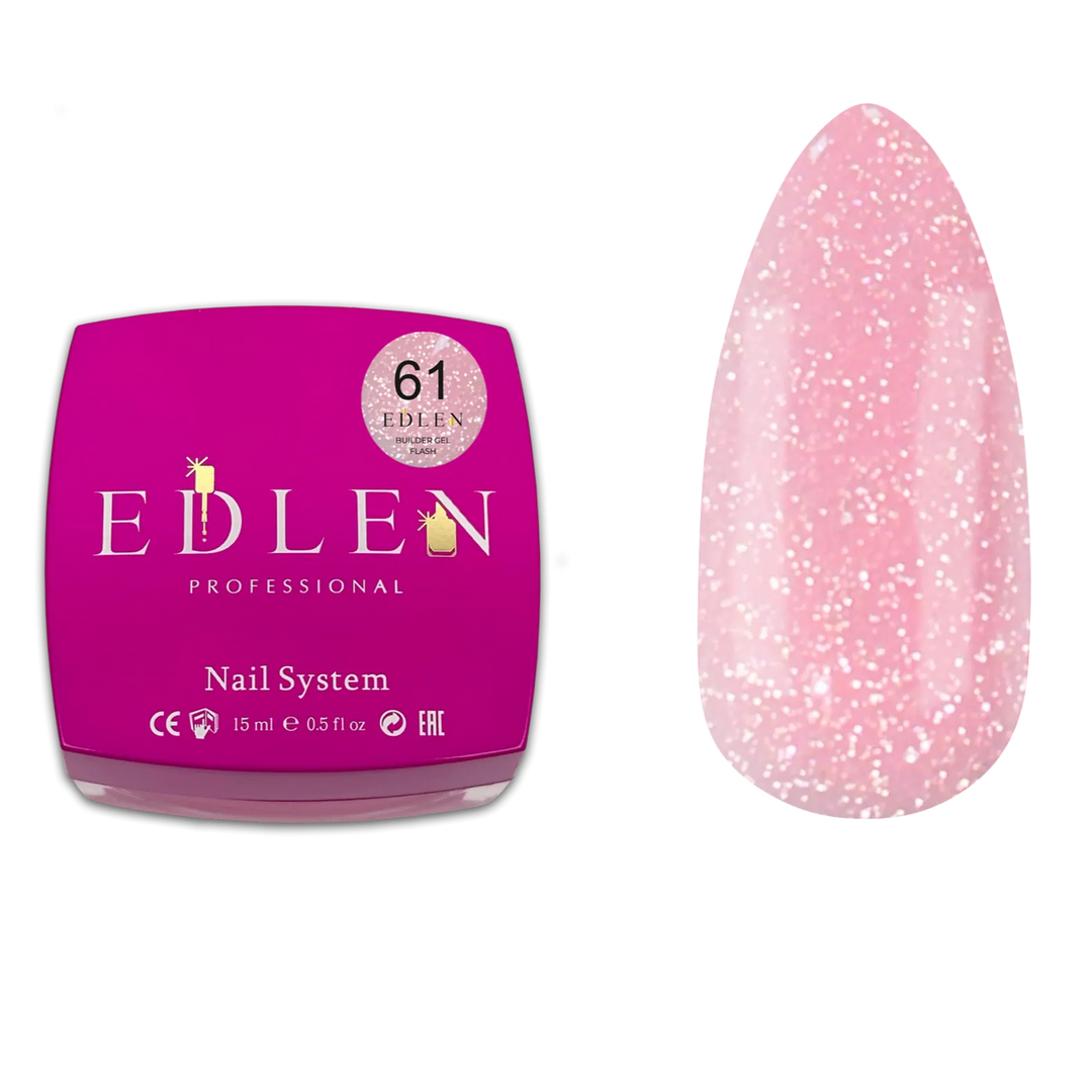 EDLEN Builder Gel Flash #61, 15 ml