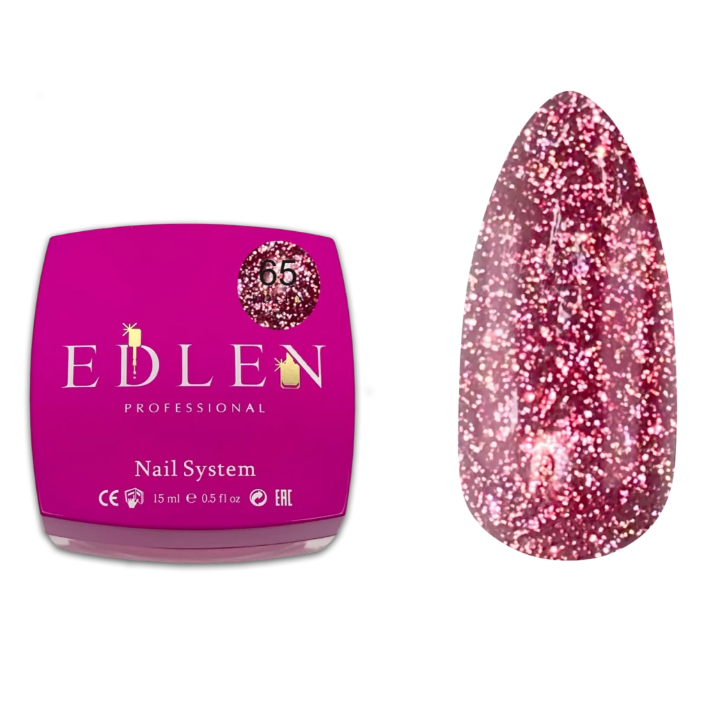 EDLEN Builder Gel Flash 65, 15 ml - Level Up Beauty Supply