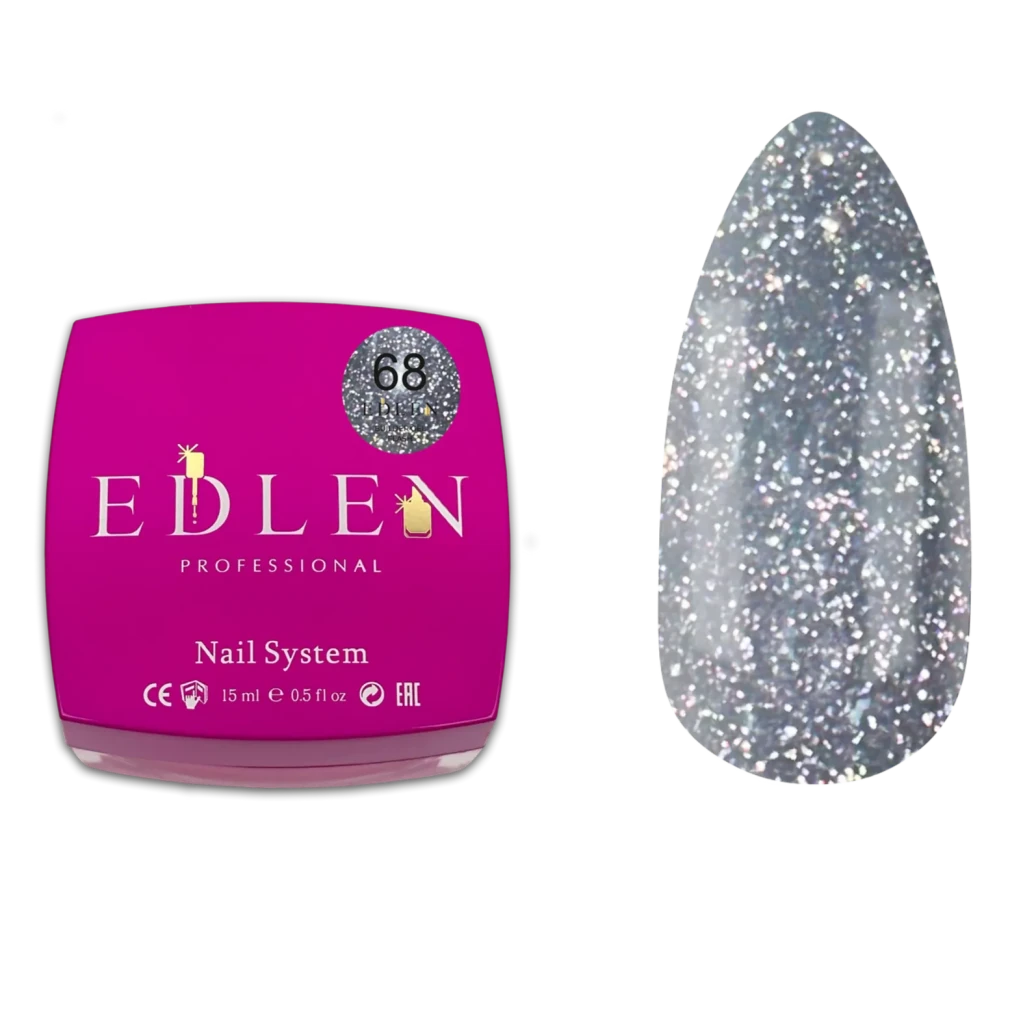 EDLEN Builder Gel Flash 68, 15 ml - Level Up Beauty Supply