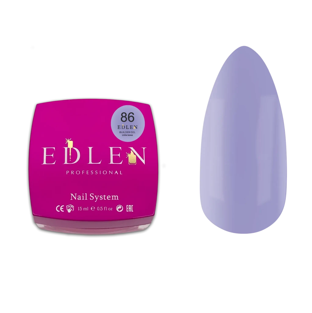 EDLEN Builder Gel Little Bows 86, 15ml - Level Up Beauty Supply