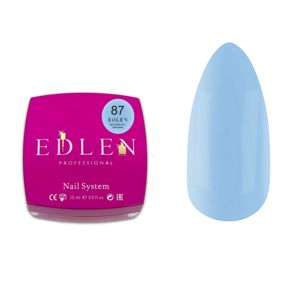 EDLEN Builder Gel Little Bows 87, 15ml - Level Up Beauty Supply