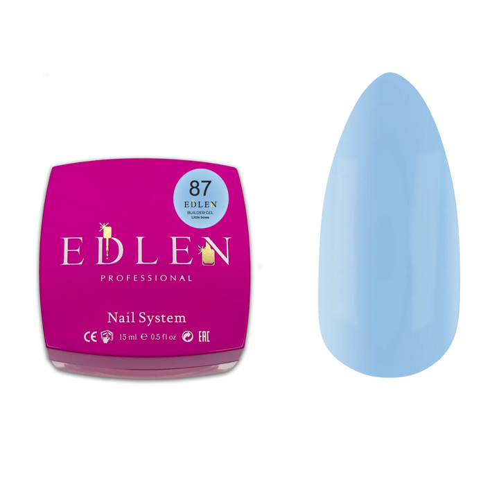 EDLEN Builder Gel Little Bows #87, 15ml