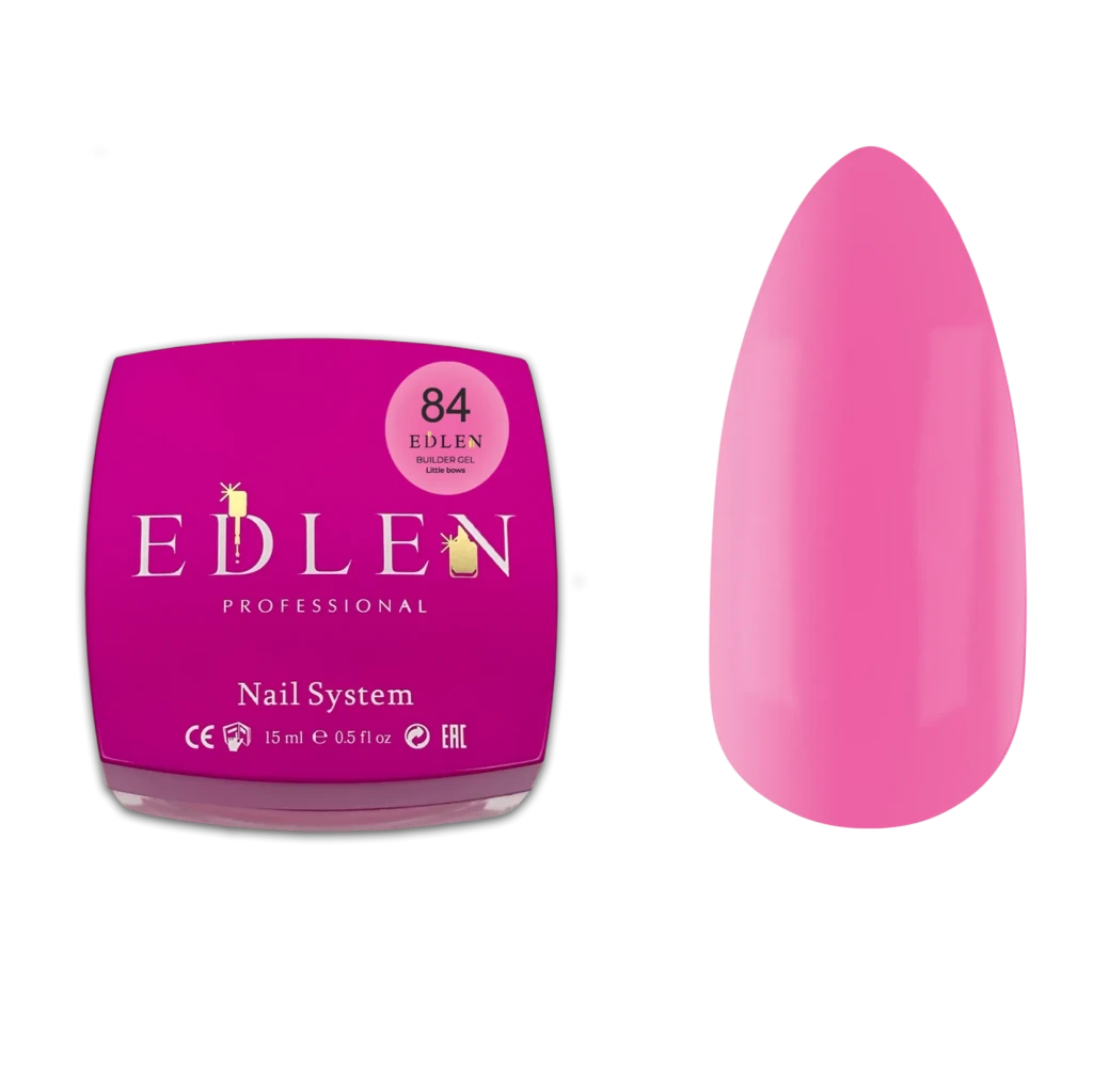 EDLEN Builder Gel Little Bows 84, 15ml - Level Up Beauty Supply