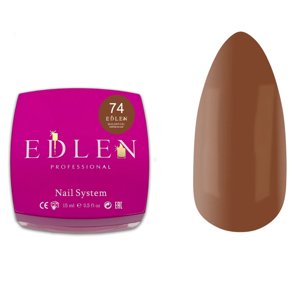 EDLEN Builder Gel Lviv 74 15 ml - Level Up Beauty Supply