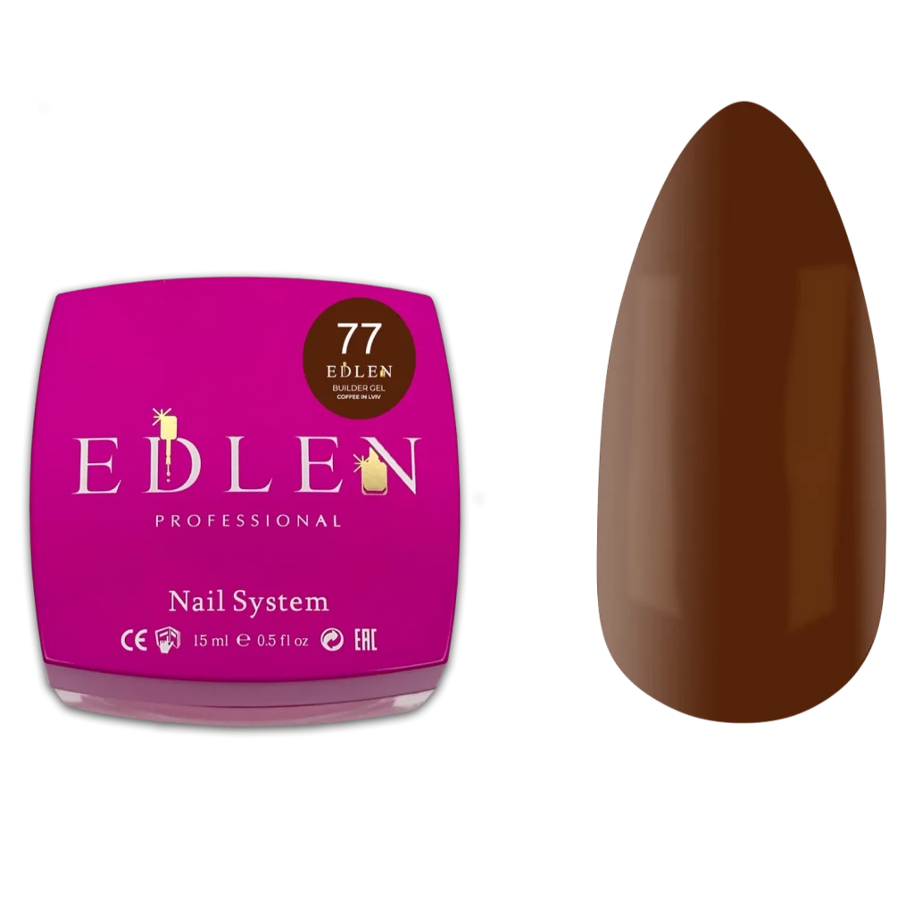 EDLEN Builder Gel Lviv 77 15 ml - Level Up Beauty Supply