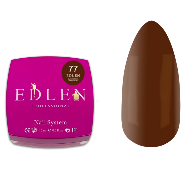 EDLEN Builder Gel Lviv 77 15 ml - Level Up Beauty Supply
