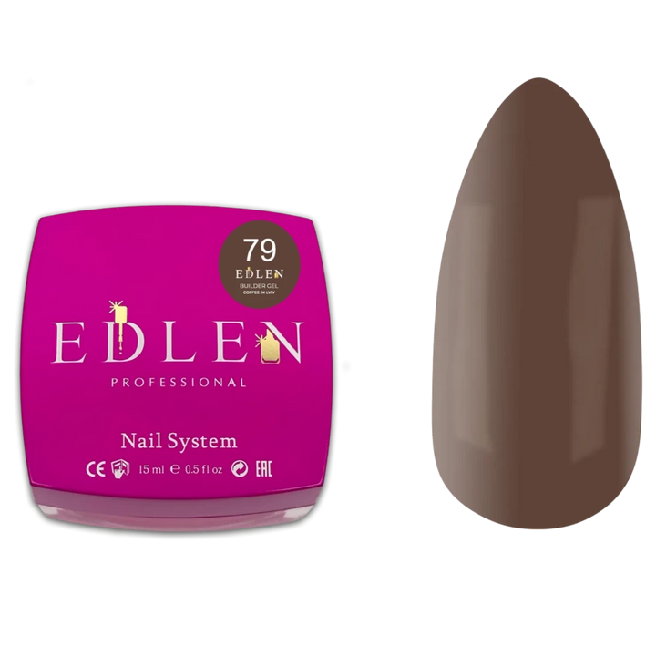 EDLEN Builder Gel Lviv 79 15 ml - Level Up Beauty Supply