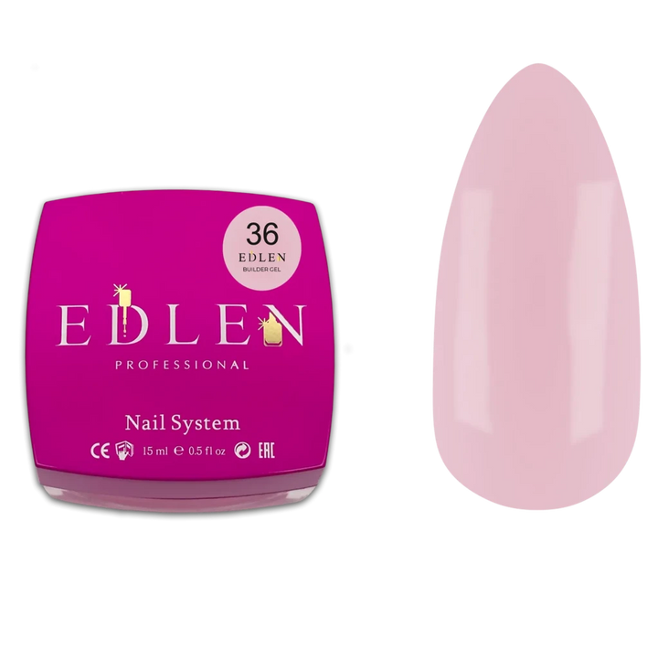 EDLEN Builder Gel Office 36, 15 ml - Level Up Beauty Supply