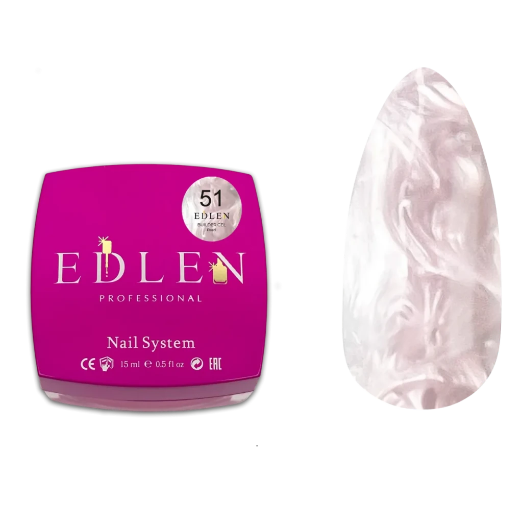 EDLEN Builder Gel Pearl 51 - Level Up Beauty Supply