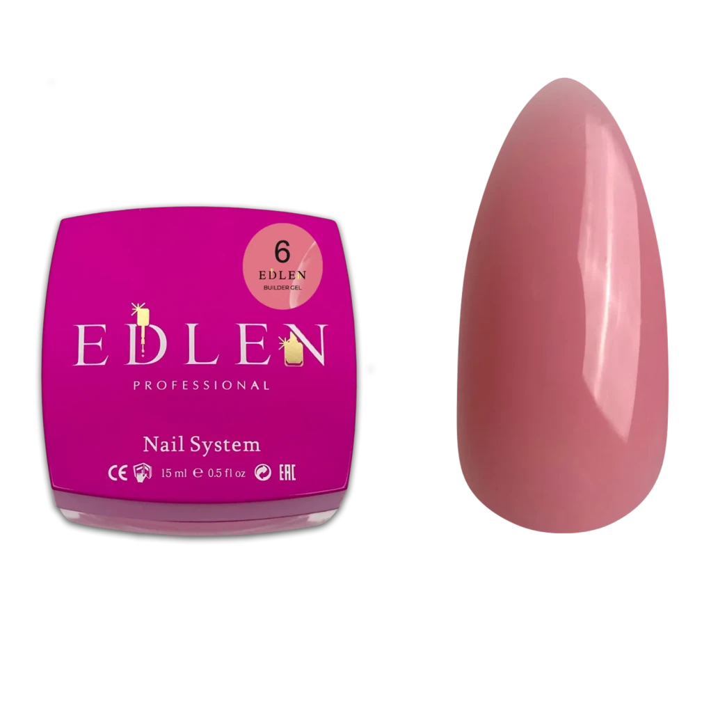 EDLEN Builder Gel 06 15ml - Level Up Beauty Supply
