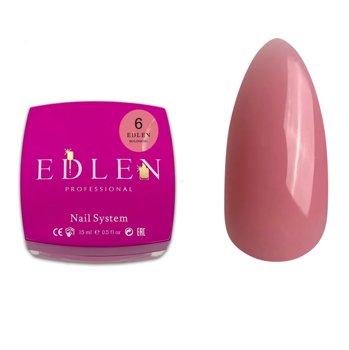EDLEN Builder Gel 06 15ml - Level Up Beauty Supply