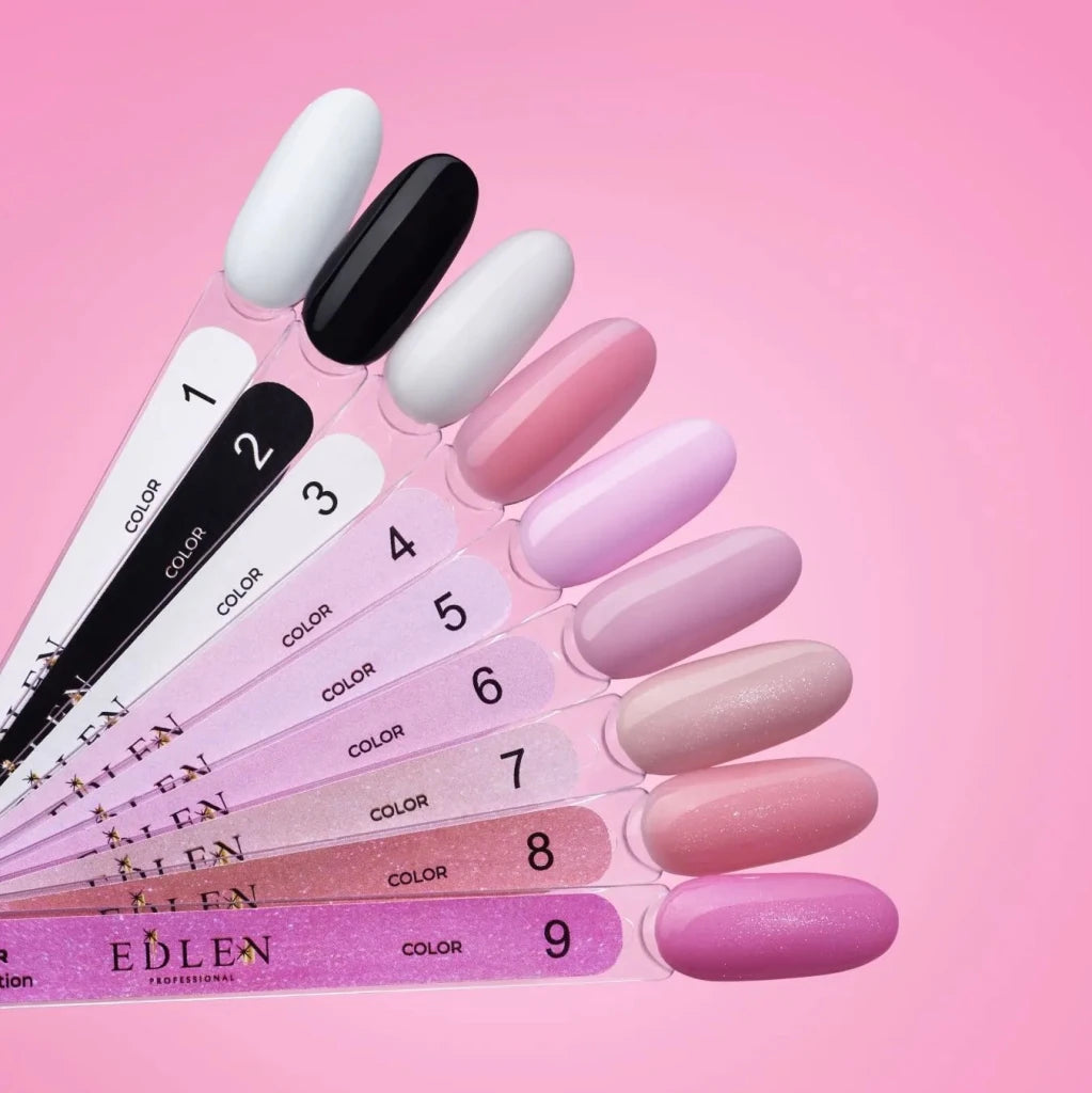 EDLEN Color Gel Polish 002, 9 ml - Level Up Beauty Supply