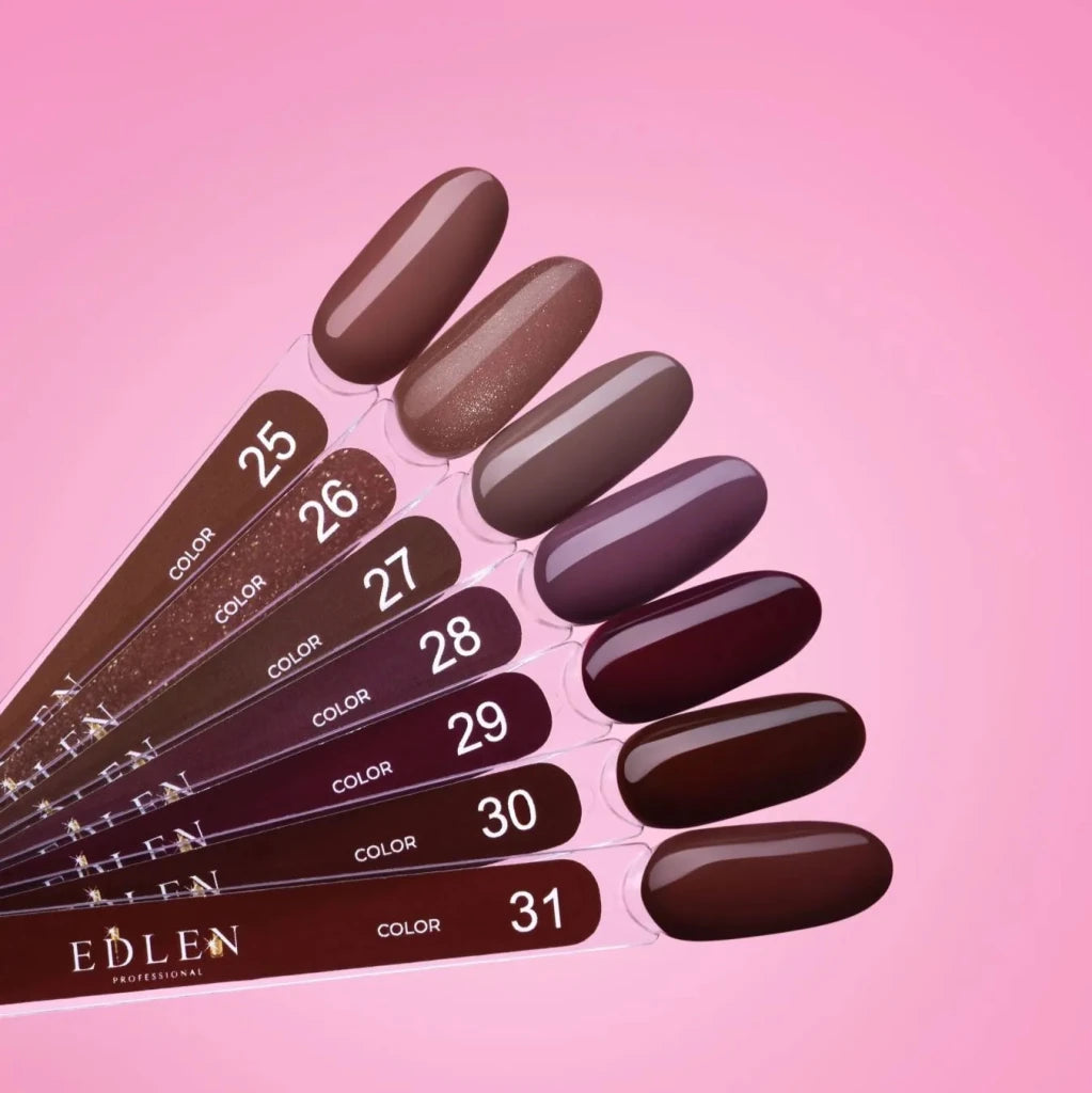 EDLEN Color Gel Polish 030, 9 ml - Level Up Beauty Supply