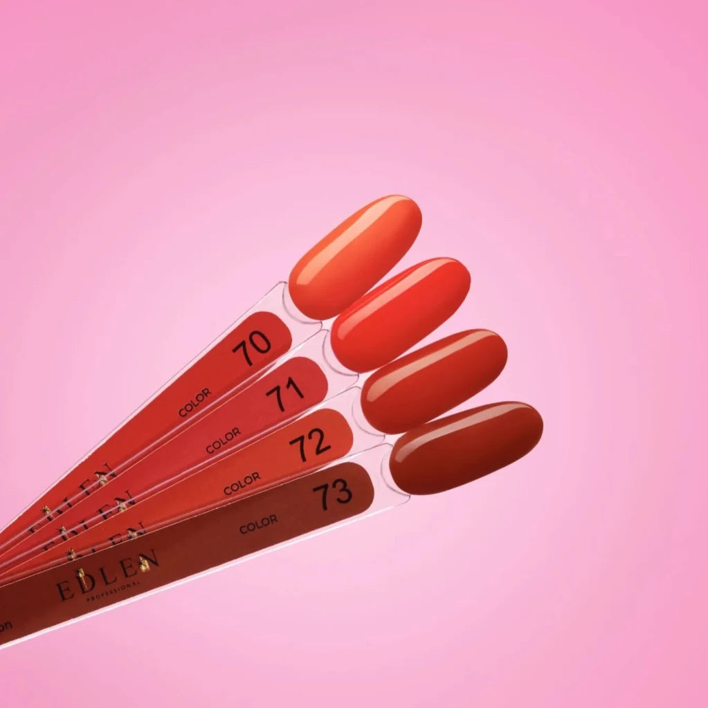 EDLEN Color Gel Polish 072, 9 ml - Level Up Beauty Supply