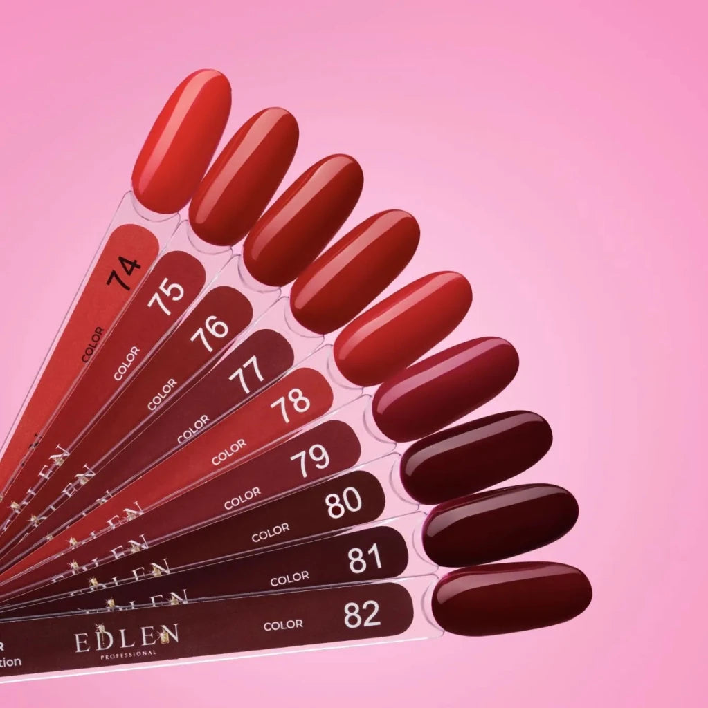EDLEN Color Gel Polish 074, 9 ml - Level Up Beauty Supply