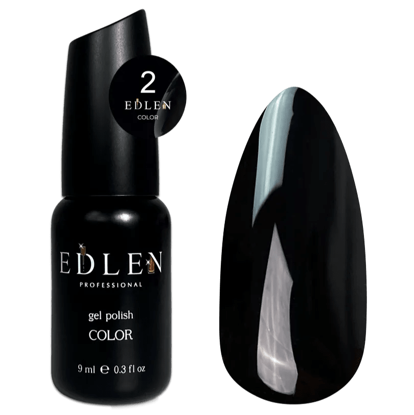EDLEN Color Gel Polish 002, 9 ml - Level Up Beauty Supply