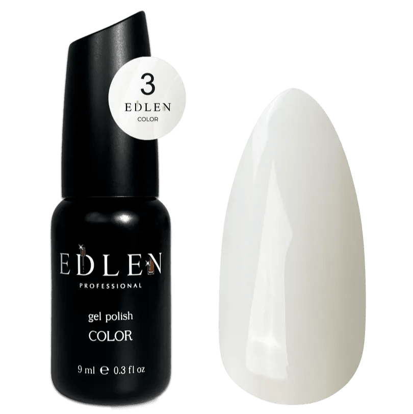 EDLEN Color Gel Polish 003, 9 ml - Level Up Beauty Supply