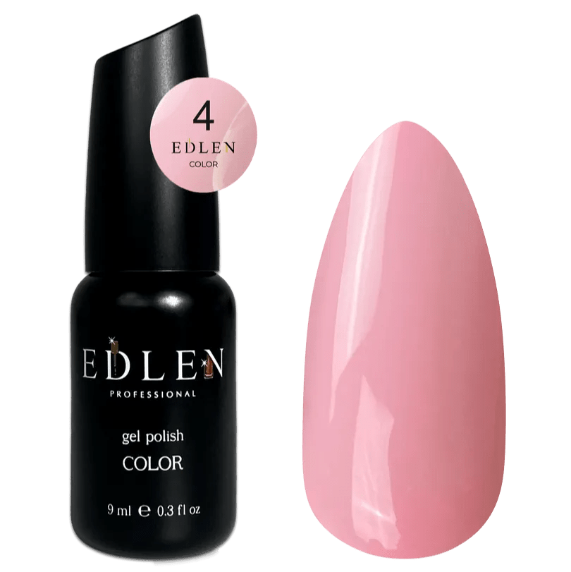 EDLEN Color Gel Polish 004, 9 ml - Level Up Beauty Supply