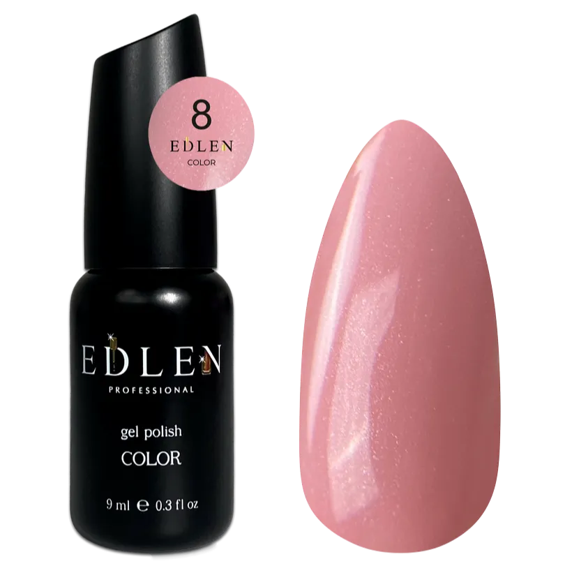 EDLEN Color Gel Polish #008, 9 ml
