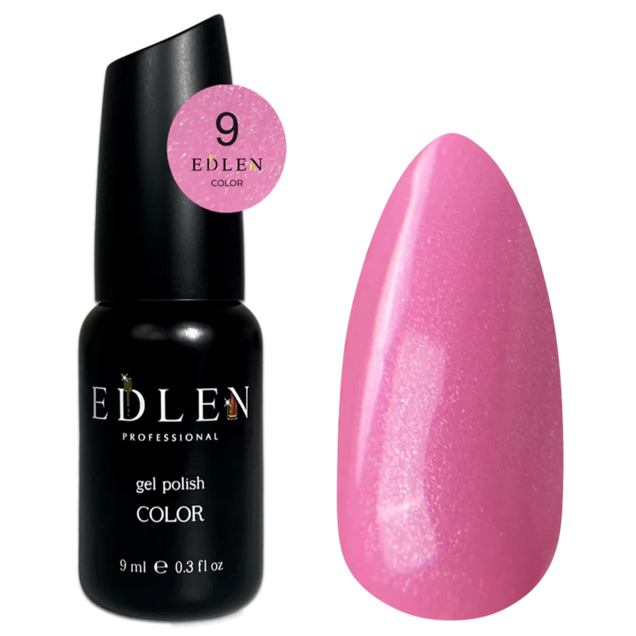 EDLEN Color Gel Polish 009, 9 ml - Level Up Beauty Supply