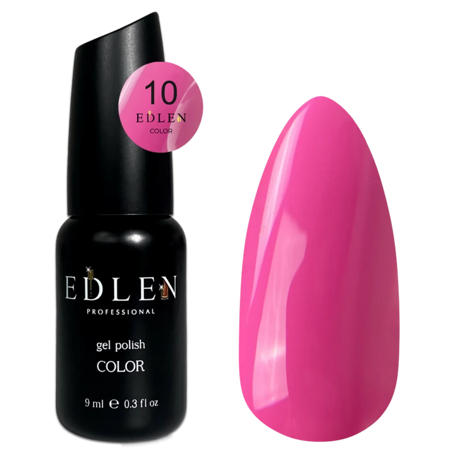 EDLEN Color Gel Polish 010, 9 ml - Level Up Beauty Supply