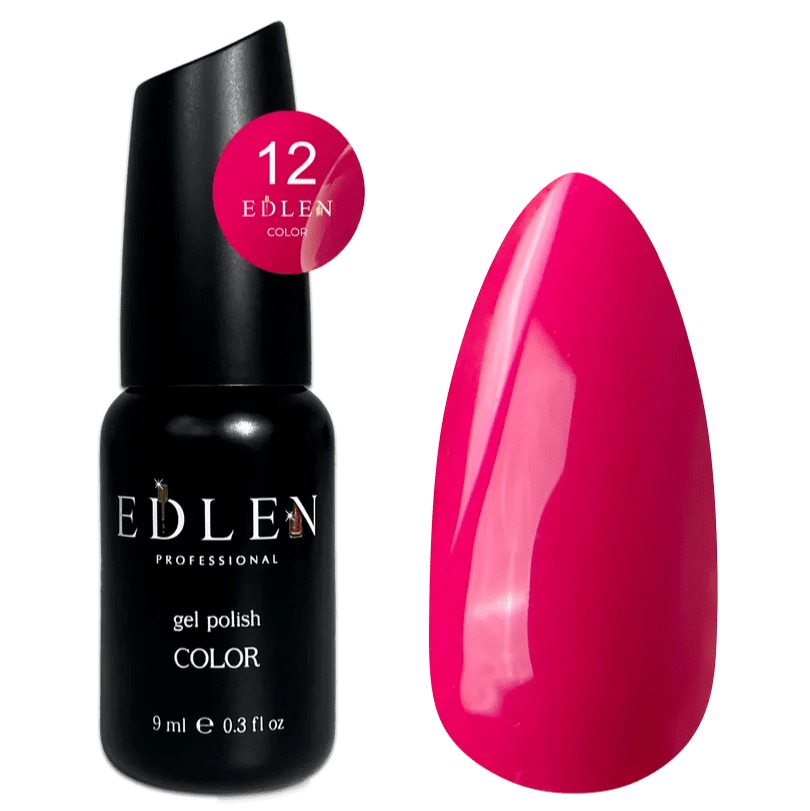 EDLEN Color Gel Polish 012, 9 ml - Level Up Beauty Supply