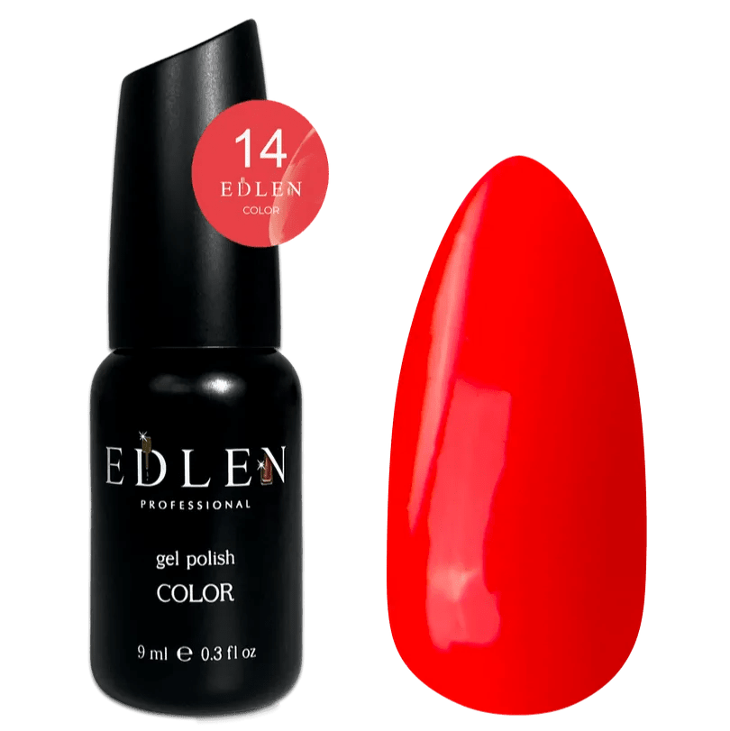 EDLEN Color Gel Polish 014, 9 ml - Level Up Beauty Supply