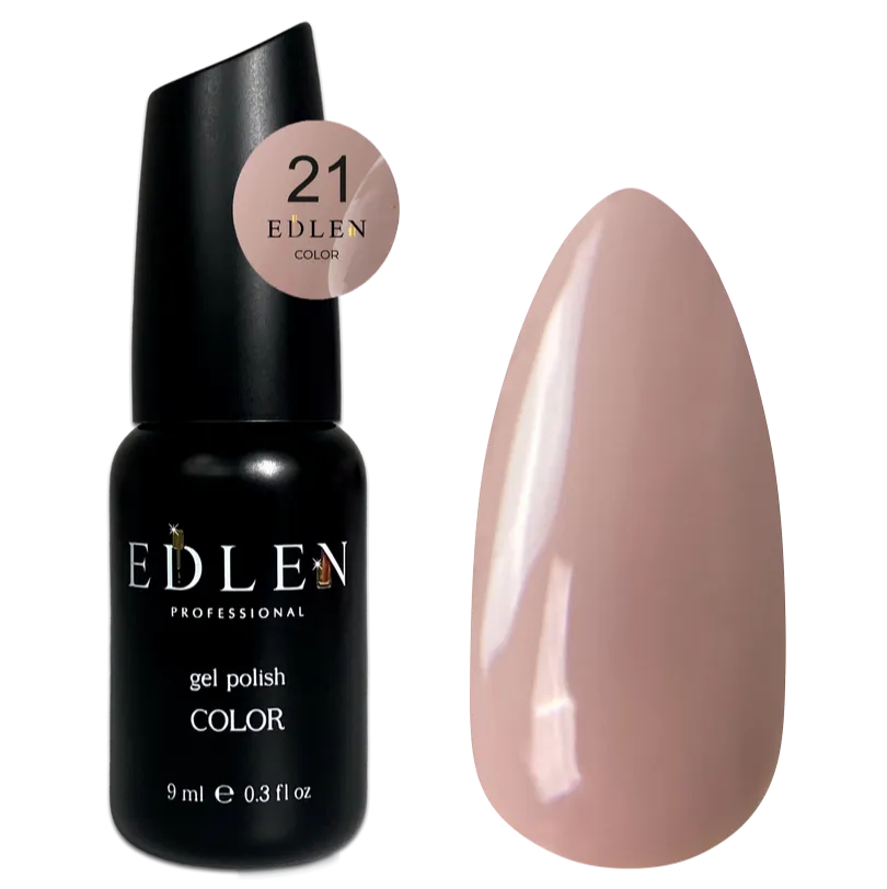 EDLEN Color Gel Polish #021, 9 ml