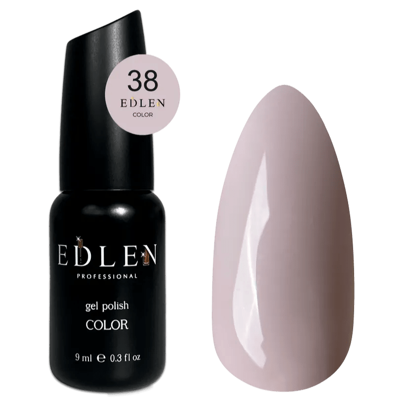 EDLEN Color Gel Polish 038, 9 ml - Level Up Beauty Supply